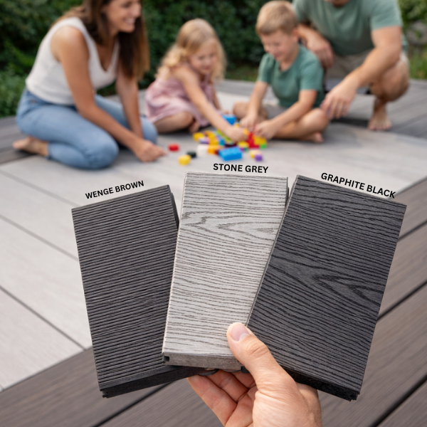 Terasos lentos Wpc kompozitas nuo 25€/m²